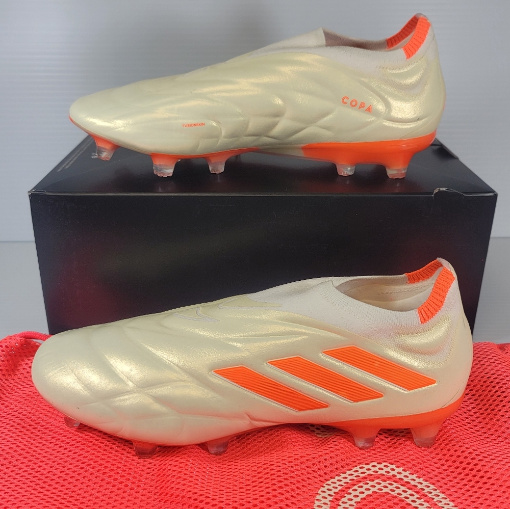 Adidas Copa Pure+ FG Heatspawn Pack Soccer Cleats Men's Orange Cream